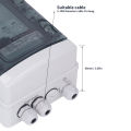 PV Combiner Box IP65 Protection Photovoltaic Solar Disconnect Switch W. 