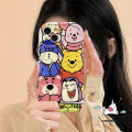 Cute Brand Disney Toy Story Buzz Lightyear Case For Redmi 12C 10 A1 9A 10C 9C 10A 12 9T A2 9 Note 10 11s 8 9 10s 12 11 Pro Max Poco M3 X5 Mi 12 11 Lite Strawberry Bear Winnie Soft Cover. 