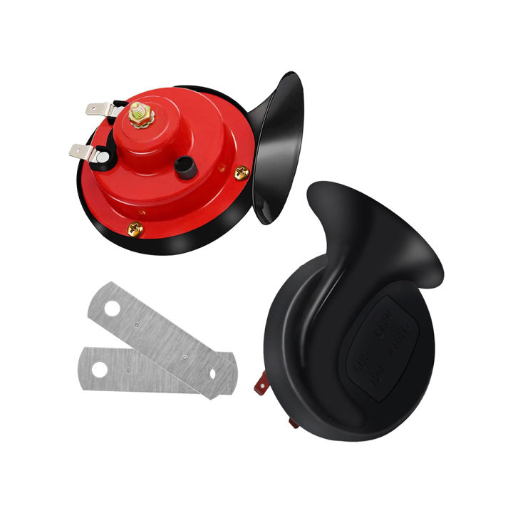 Motorcycle horn type r 60B 12V high 510Hz low 410Hz powerful super loud tone air electric snail twin dual musical Motorcycle Horn.