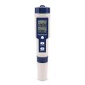 yieryi Salinity Meter 5 in 1 Salinity/TDS/EC/PH/Temp Tester with ATC Saltwater Tester for Seawater Aquariums Marine Monitoring and Koi Fish Pond.