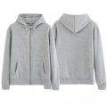 MoneRffi Plus Size Couple Hoodies Women Harajuku Streetwear Oversized Zip Up Sweatshirt Clothing Korean Style Long Sleeve Tops.