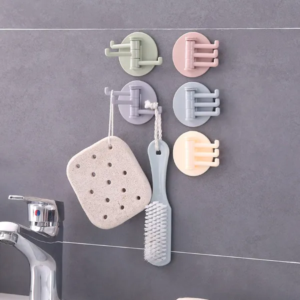Multifunctional%20bathroom%20wall%20shelf%20free%20punching%20seamless%20trace%20rack%20rotating%20hook%20strong%203%20branch%20rotating%20sticky%20hook%20-%20Image%205