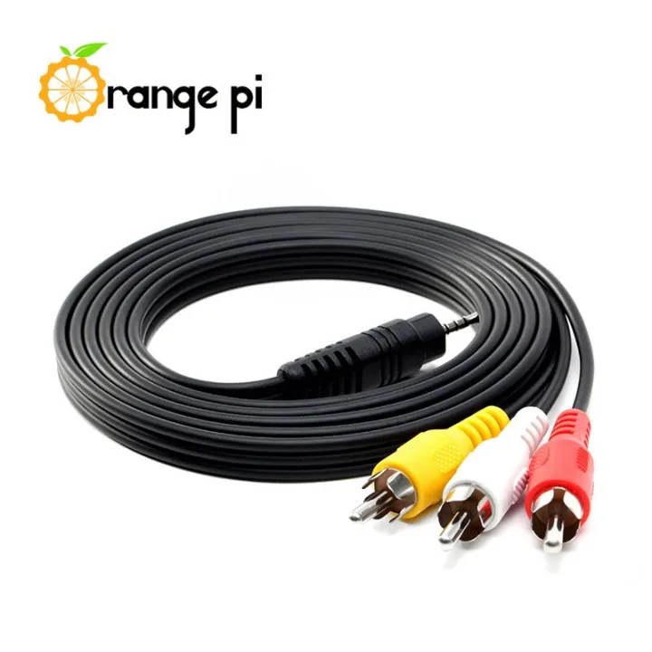 Orange%20Pi%20%20AV%20Cable%2070CM/2FT%203.5MM%20Jack%20to%203%20RCA%20Male%20Plug%20Adapter%20Audio%20Converter%20Video%20-%20Image%203