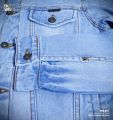 Outwear Men's premium high quality denim jacket. 