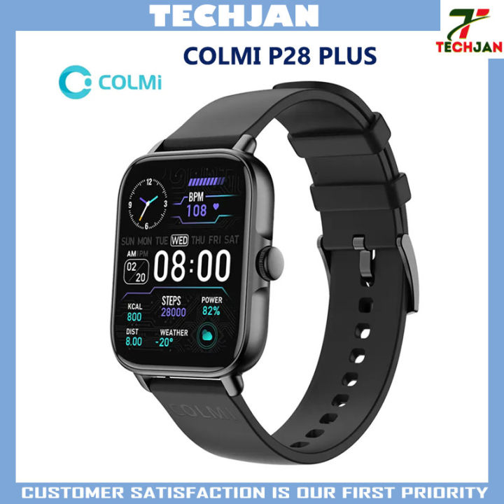 COLMI P28 Plus Smartwatch 1.69″ HD Screen Bluetooth Calling IP67 Waterproof Smart Watch