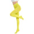 Women’s Solid Colored Full Footed Tights Pantyhose Vibrant Color Opaque Fashion Tights Hosiery.