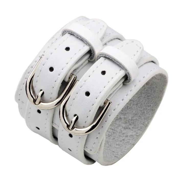 Modyle%20Fashion%20Wide%20Genuine%20Leather%20Bracelet%20Brown%20Black%20Wide%20Cuff%20Bracelets%20Bangles%20Vintage%20Punk%20Wristband%20Men%20Jewelry%20-%20Image%206