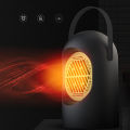 400W Electric Portable Heaters with Handle Desktop Hot Air Blower Fan Heaters 2s Quick Heating Space Heaters for Office Room Desk Indoor Use. 