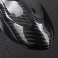 Black Fashion 6D Carbon  Fiber Vinyl Sticker For Motorcycle Car Lpod 152X10 CM. 