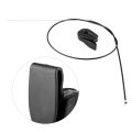 Black Plastic Lawn Mower Throttle Control Switch with 65" Throttle Cable. 