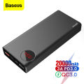 Baseus Adaman Metal Digital Display Quick Charge Power Bank 22.5W 20000mAh.