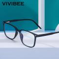 2022 Trending Blue Light Blocking Men's Glasses Gaming TR90 Matte Black Anti Ray Eyeglasses Women Transparent Fashion Eyewear. 