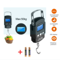 Digital Hanging Weight Scale-Weiheng, Electronic Portable LCD Digital Scale Double Precision Luggage Weight Scale Balance Scales For Hanging Hook Travel - Weight Machine - weight machine. 