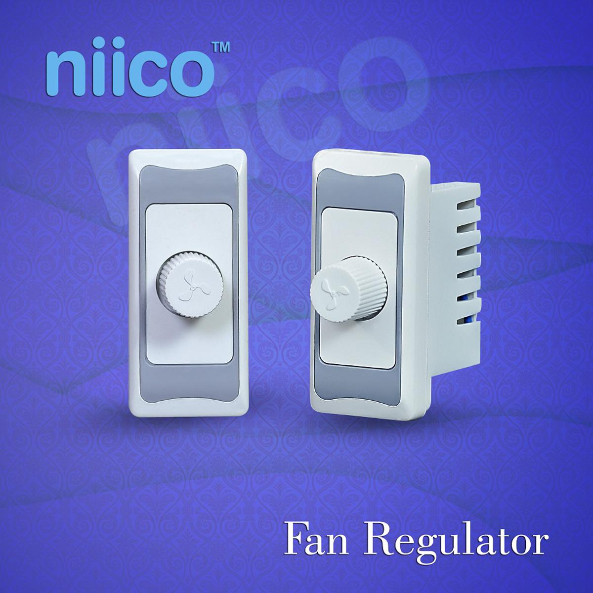 NIICO PIANO FAN REGULATOR MODEL niico- 0015-1 Year Warranty (12 PCS Combo)