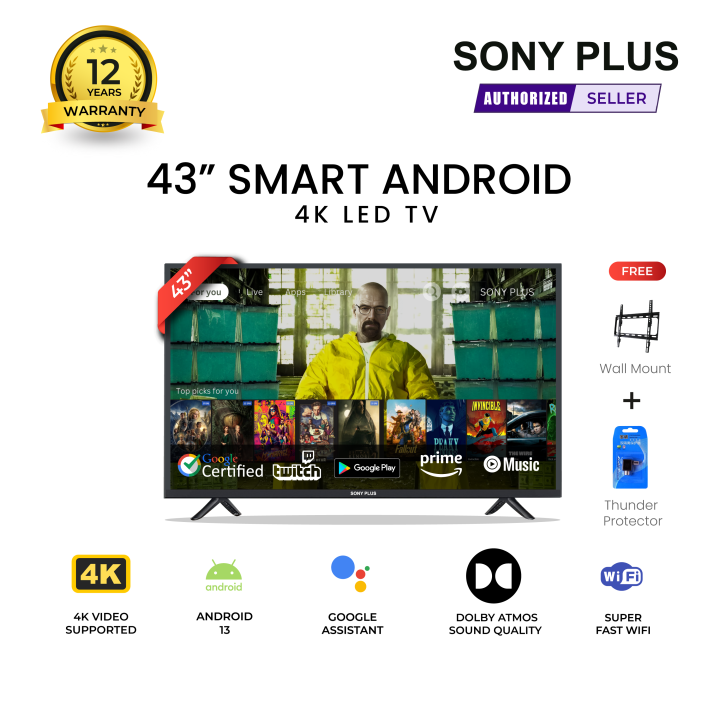 TV Sony 4K 43 Pouces – Modèle KD 43XF, D’occasion Mais Comme Neuve