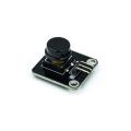 12x12mm Black - Single Round Capped Tactile Switch Shield. 
