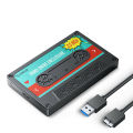 ORICO 2.5'' HDD Enclosure ATA to USB3.0 External Hard Drive Case 5Gbps / 6Gbps Type-C HDD Case With DIY ticker.