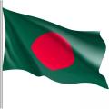 Bangladesh national flag is 5 feet by 3 feet - Great Value - Upscaled Quality. 