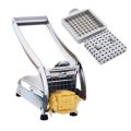 Stainless steel manual potato cutter 36 Holes&64 Holes 2 in 1 french fry press potato chipper machine for kitchen accessories. 