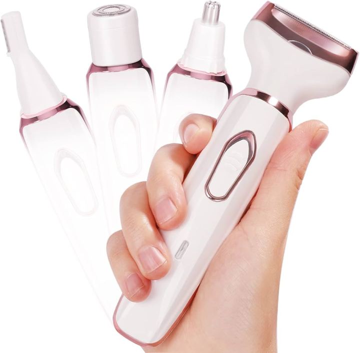 4-in-1%20Electric%20Razor%20for%20Women%20-%20Rechargeable%20Painless%20Body%20&%20Facial%20Hair%20Remover,%20Bikini%20Trimmer%20for%20Legs,%20Underarm%20&%20Face,%20Portable%20Women's%20Shaver%20Set%20with%20Smooth%20Glide%20Technology%20-%20Image%203