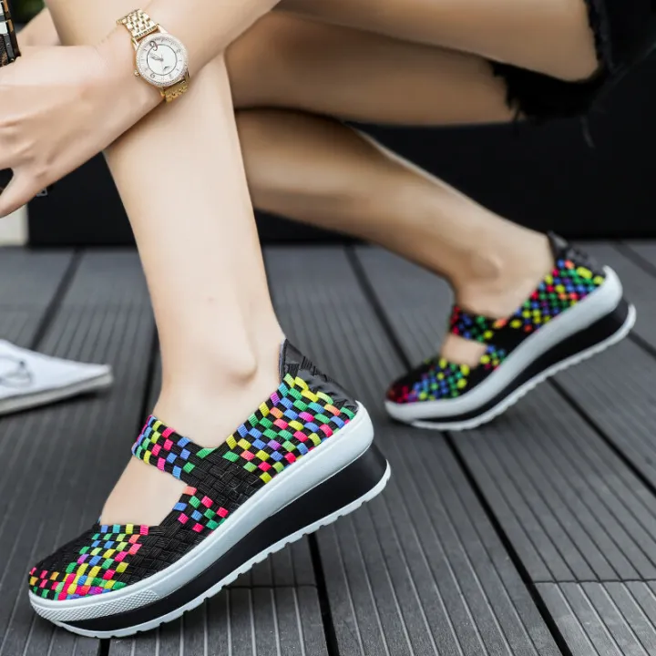 Sandals%20for%20Women%20%20Korean%20Shoes%20for%20Women%20Black%20Shoes%20for%20Women%20Wedge%20Shoes%20Bohemia%20Style%20Woven%20Shoes%20Flat%20shoes%20for%20women%20-%20Image%205