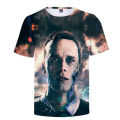 Game detroit become human 3D T Shirt Men Women detroit : become human connor RK800 Short Sleeve T-Shirt Male Tshirt Streetwear. 