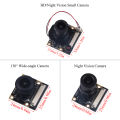 Raspberry Pi Day/Night Vision Camera Module 65°/75°/130°/175° 5MP Webcam With Sensor IR Light For Raspberry Pi 4B/3B+/3B Zero W.