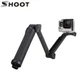 SHOOT 3 Way Waterproof Monopod Selfie Grip Tripod Mount For Gopro Hero 5 4 Session SJ4000 Xiaomi Yi 4K Sports Camera Accessories. 