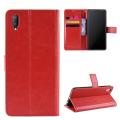 For Vivo V11 Pro Vintage Leather Magnetic Buckle Flip Cover Case. 