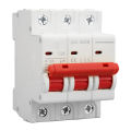 Circuit Breaker, 750V 25A Short Circuit Protection DC Circuit Breaker 3P Easy Installation for Ship.