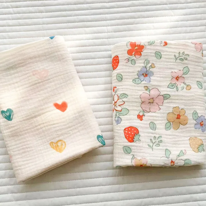 Muslin%20Squares%20Baby%20Gauze%20Cotton%20Printed%20Summer%20Blanket%20Swaddle%20Wrap%20Newborn%20Stuff%20Throw%20Blankets%20Baby%20Bedding%20Mulch%20-%20Image%202