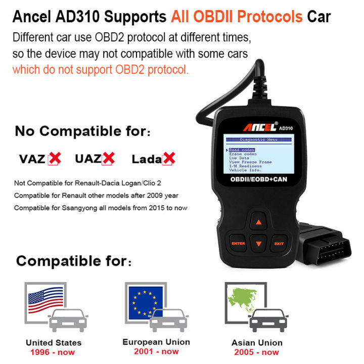 2024%20Newest%20Ancel%20AD310%20OBD2%20Scanner%20Clean%20Code%20Reader%20Check%20Engine%20ODB%202%20EOBD%20Auto%20Automotive%20Motro/%20Car%20Diagnostic%20Scan%20Tool%20For%20All%20Universal%20Cars%20Test%20-%20Image%206
