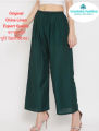 China Linen Loose Fit Flared Wide Summer Speacial Palazzo Plazo Pants for woman.