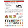 Coral Orange Flavor Condom, Single Pack, 3 Pcs. 