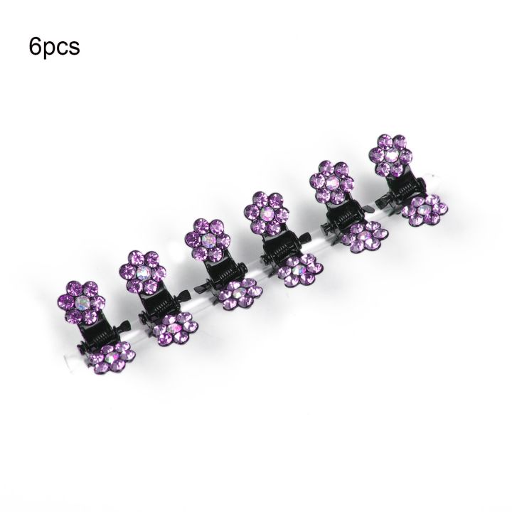6/12pcs%20Crystal%20Rhinestone%20Flower%20Hair%20Claws%20Clamps%20Hairgrip%20Accessories%20Hairpins%20Hair%20Clips%20Jewelry%20for%20Women%20Bridal%20Kids%20Girl%20-%20Image%202