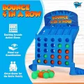 Eleboat Bouncing Ball Game, Connect 4 Shots Board Game. 