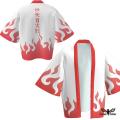 【CustomFashion Anime Kimono Naruto Cosplay Costumes Uchiha Sasuke Akatsuki Cloak Uniform Ninja Jacket Unisex Clothes Top. 