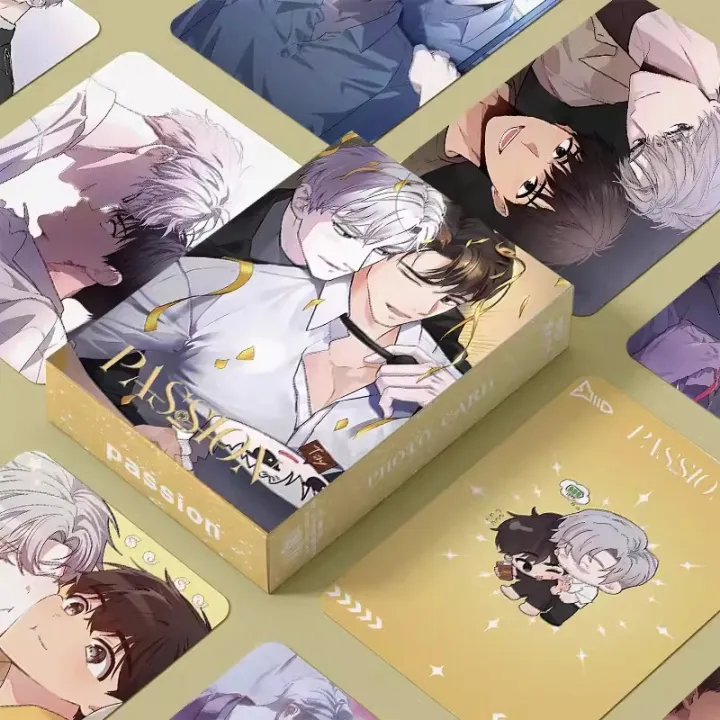 55%20Pcs/Set%20Korean%20Manga%20Passion%20Laser%20Lomo%20Card%20Ilay%20Riegrow%20and%20Jeong%20Taeui%20Figure%20HD%20Photocard%20Fans%20Collection%20Gift%20-%20Image%205