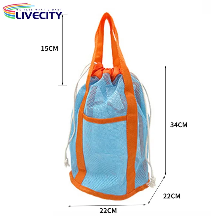 Children%20Mesh%20Beach%20Tote%20Large%20Capacity%20Quick%20Dry%20Beach%20Bag%20with%20Drawstring%20Closure%20Perfect%20for%20Baby%20Toys%20Seashells%20Travel%20Toiletries%20Portable%20Durable%20Mesh%20Handbag%20with%20Drainage%20for%20Shower%20for%20Kids%20-%20Image%204