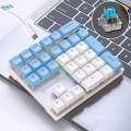 33 Keys Wired Numeric Keypad PBT Keycaps Compact Type C Number Pad Easy to Use Ergonomic for Finance.