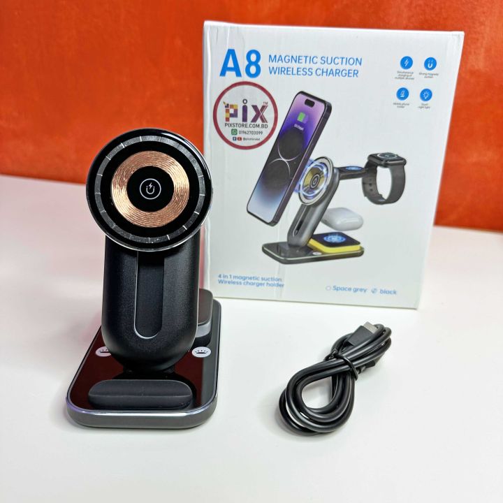Pix%2015W%20Fast%20Wireless%20Charger%20Magnetic%20Magsafe%20Fast%20wireless%20charger%20for%20iPhone,%20Samsung,%20OnePlus,%20pixel%20and%20other%20QI%20Wireless%20charging%20smartphone%20-%20Image%204