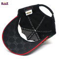 Black GG Logo Fashion Cap For Men. 