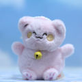 Cute Plush Maneki Neko Doll Pendant Key Chain Exquisite Lucky Cat Toy Fashion Women Bag Pendant Car Hangings Keyring Ornament. 