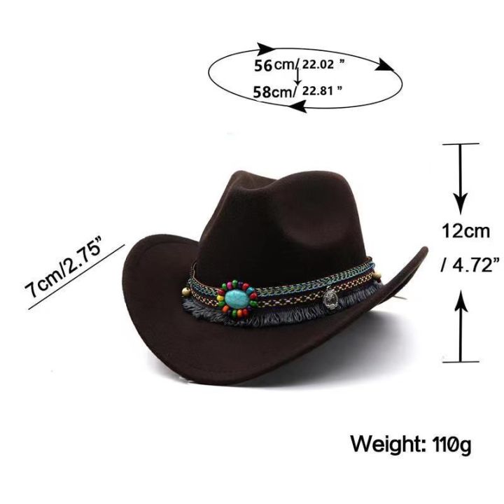 Western%20Grassland%20Hat%20Tibetan%20Ethnic%20Style%20Sunshade%20Cowboy%20Hat%20Men%20and%20Women%20Knight's%20Cap%20Tourist%20Hat%20Tibetan%20Top%20Hat%20-%20Image%204