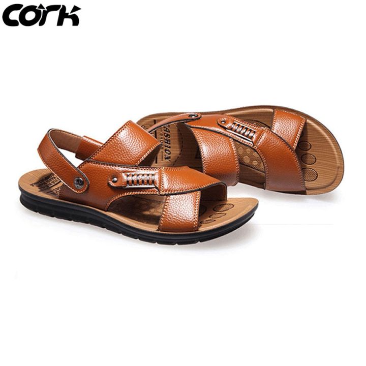 Cork%20Men%20Sandals%20Summer%20%20Leather%20Roman%20Sandals%20Male%20Casual%20Shoes%20Beach%20Flip%20Flops%20Men%20Fashion%20Outdoor%20Slippers%20Shoes%20-%20Image%208