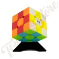 Qytoys Warrior S 3X3 High-Speed Cube Stickerless Matte Surface Magic Rubik Cube Puzzle Toy (5 -6 Cm) - Challenge Mind. 