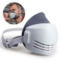 Dust Mask +20pcs Filter Cotton Respirator Half Face Dust-proof Mask Anti Industrial Construction Dust Haze Fog Safety Gas mask. 