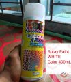 Spray Paint WHITE Color 400mL Multipurpose Spray Paint White Color Uses Metal Wood Plastics Motor Cycles Bi-Cycle Furniture Etc.. 