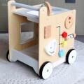 Wooden Activity Toy with Multiple Activities Infant Walking Toy for Ages 1 and. 