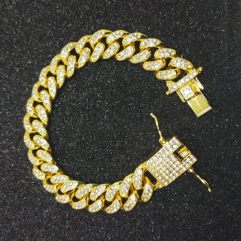 SURALIN Cuban Link Chain Set – 6,5 Mm Breit, Halskette 50 Cm & Armband 20 Cm, Aus Edelstahl – Hip-Hop Männerschmuck